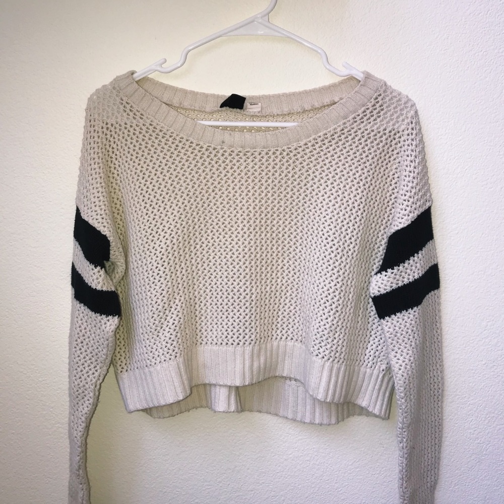 tan knit sweater
